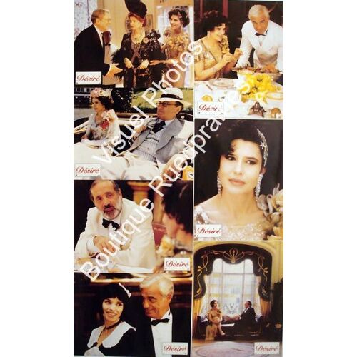 Désiré - Jeu De Photos D'exploitation Cinématographique - Format 21x28cm - De De Bernard Murat Avec Jean-Paul Belmondo, Fanny Ardant, Claude Rich, Béatrice Dalle - 1995