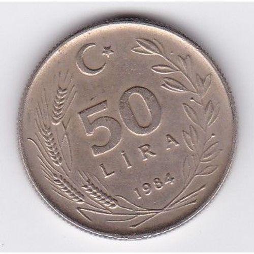 Turquie 50 Lira 1984