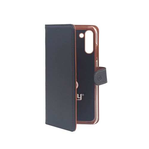 Celly Wally coque pour téléphones portables 6.3" Folio Noir et Marron