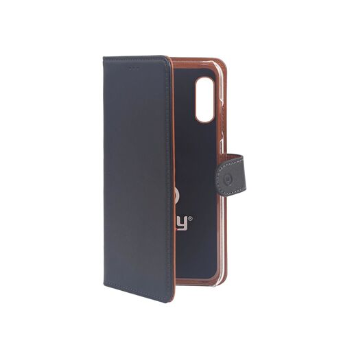 Celly Wally Custodia Per Cellulare 16 Cm (6.3") Custodia A Libro Nero