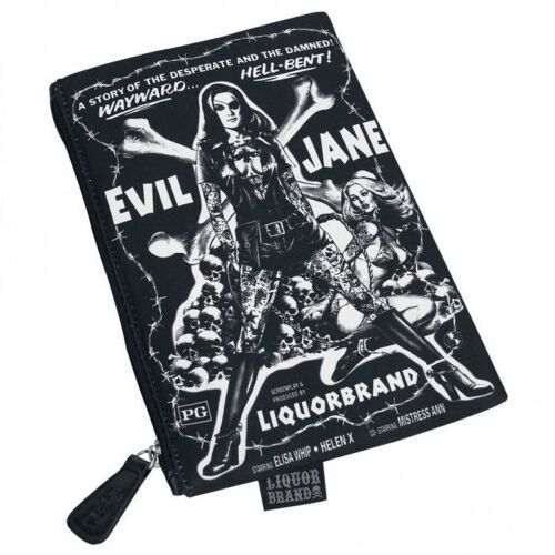 pochette à maquillage evil jane pin up tatoué rock roll punk