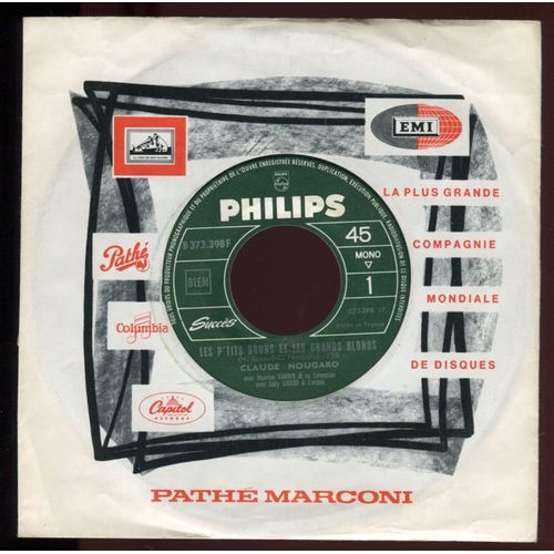Philips 373.398 :  Les P'tits Bruns Et Les Grands Blonds - Regarde-Moi