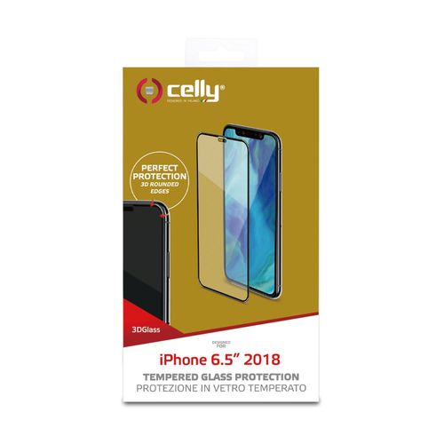 Celly 3D Glass Protection d'écran transparent Apple