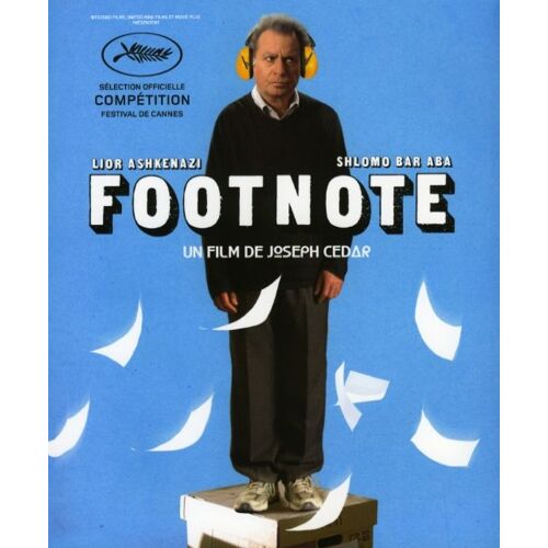 Footnote - Synopsis Dépliant Du Film De Joseph Cedar - Lior Ashkenazi