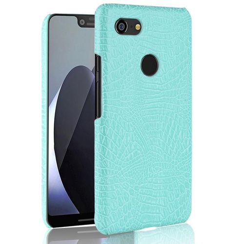 Classique Élégant Étui Pour Google Pixel 3 Housse De Protection Anti Éraflure Mode Classique D'alligator Compatibilité - Vert