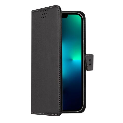 Celly WALLYMAG coque pour téléphones portables 6.1" Étui avec portefeuille Noir