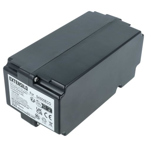 EXTENSILO Batterie compatible avec G-Force R1000, 800 PRO, 600 PRO tondeuse (6,4Ah, 25,2V, Li-ion)