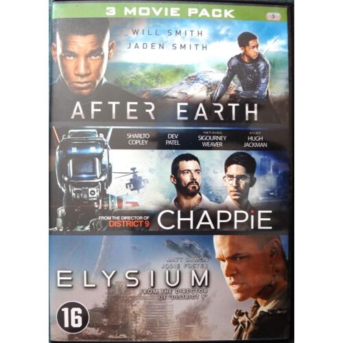 3 Movie Pack : After Earth - Chappie - Elysium