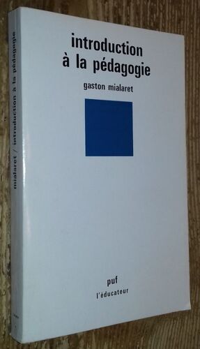 Introduction À La Pédagogie