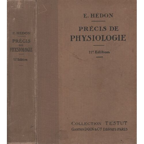 Précis De Physiologie