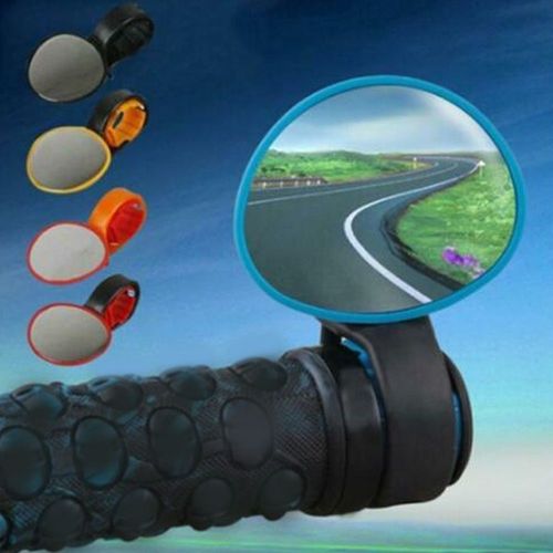 2 Pièces Réglable 360 Degrés Rotation Vélo Guidon Rétroviseur Vélo Coffre-Fort Rétroviseur Couleur Aléatoire