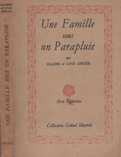 Une Famille Sous Un Parapluie