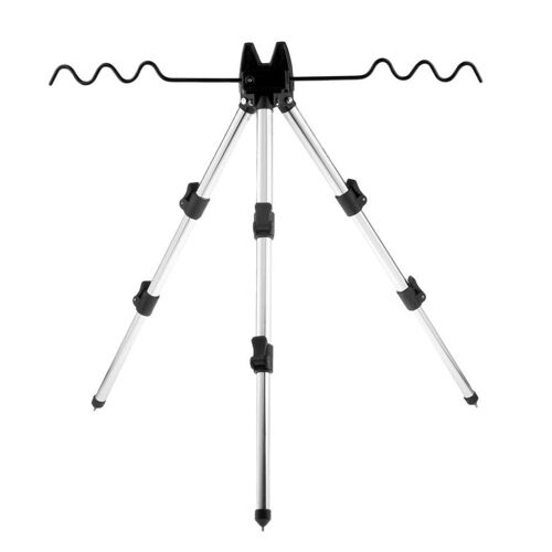 Support De Canne À Pêche Télescopique En Alliage D'aluminium Support De Trépied Pliable Support De Pôle De Pêche En Mer Outils De Pêche