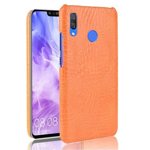 Classique Élégant Étui Pour Huawei Nova 3i Compatibilité Housse De Protection Mode Classique D'alligator Anti Éraflure - Couleur orange