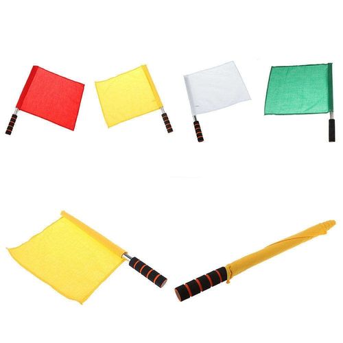 Football Arbitre Drapeau Professionnel Juste Football Linesman Sport Équipement De Jeu