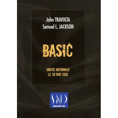 Basic Dossier Presse De John Mctiernan. John Travolta, Samuel L. Jackson