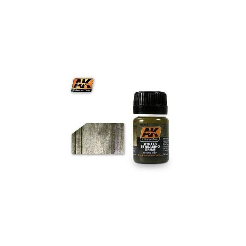Ak Interactive Pot D'enamel Effects - Streaking Grime For Winter Vehi
