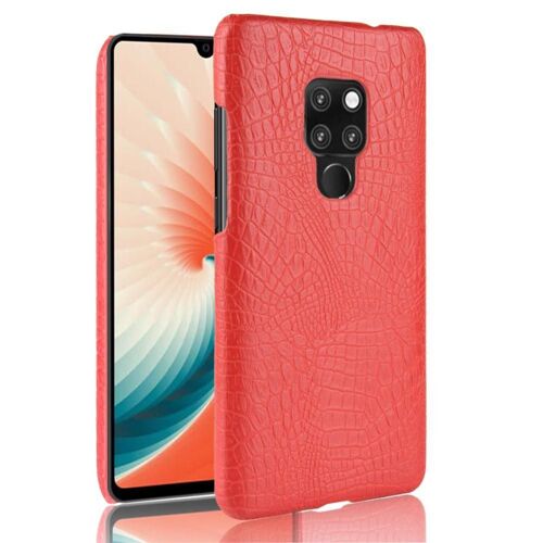 Classique Élégant Étui Pour Huawei Mate 20 Housse De Protection Anti Éraflure Mode Classique D'alligator Compatibilité - Rouge