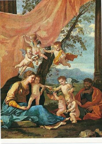 Suisse, Musée Winterthur De Zurich, Très Belle Carte Postale Neuve Luxe - Tableau De Nicolas Poussin : La Sainte Famille. -