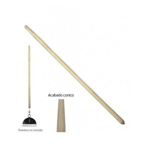 Manche en bois racloir 1200 x 37 mm.