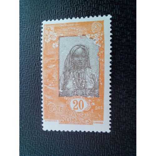 Timbre Côte Des Somalis - Protectorat Français Yt 89 Jeunesse Somalienne, 1915 ( 200804 )