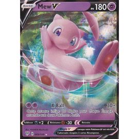 Carte Pokemon - Mew V - 69/189 - Ultra-Rare - Épée Et Bouclier 3 Ténèbres Embrasées