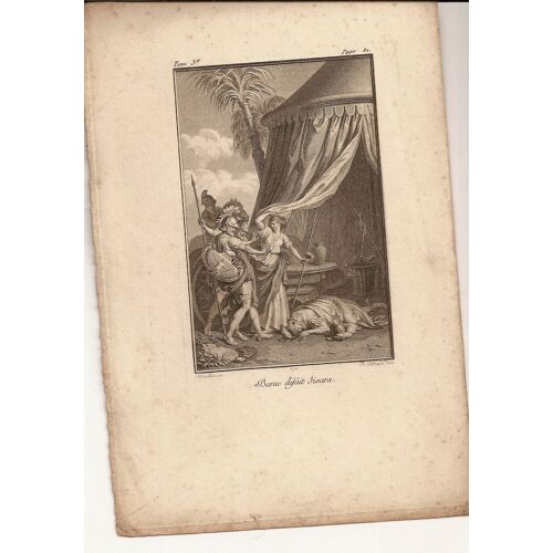 Bible, Ancien Testament, Barac Défait Sisara, Par Marillier.