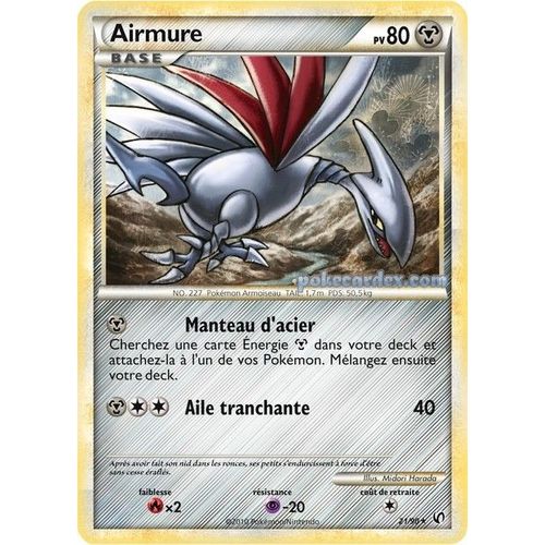 Airmure (Rare)-Série Hs Indomptable N°21/90