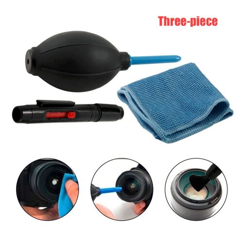 Kit de nettoyage avec brosse et souffleur d'air, appareil photo numérique, photographie de poussière, nettoyeur professionnel, 1 ensemble