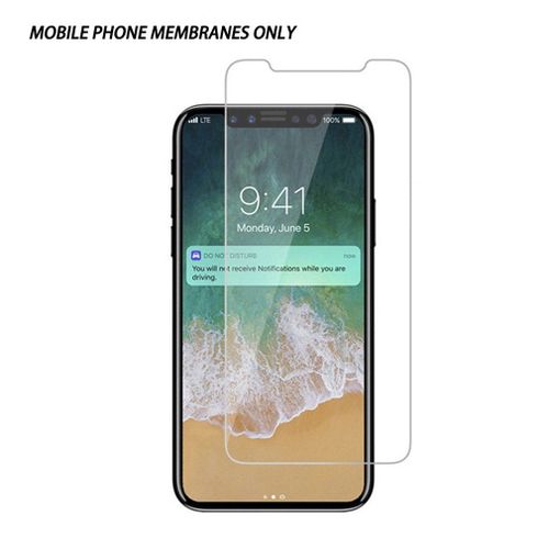 Ecran De Téléphone Pour Iphone 5 5s 6 6s 7 8 Plus X Xs Max Xr Protecteur D'écran En Verre Trempé Pas De Position De Trou Anti-Rayures