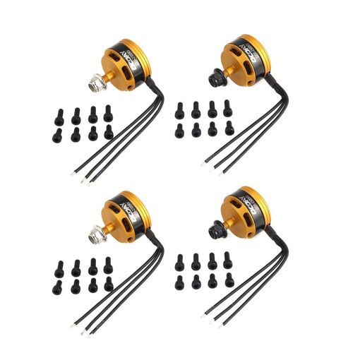 OCDAY 2205 2205 2300KV 3-4S CW/CCW moteur Brushless pour QAV250 assistant X220 280 RC FPV Drone avion hélicoptère Multicopter DJI