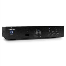 Auna AV2-CD508BT Ampli HiFi AUX Bluetooth -noir
