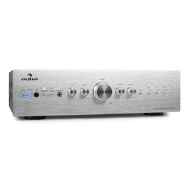 Auna AV2-CD708 Ampli HiFi stereo -argent