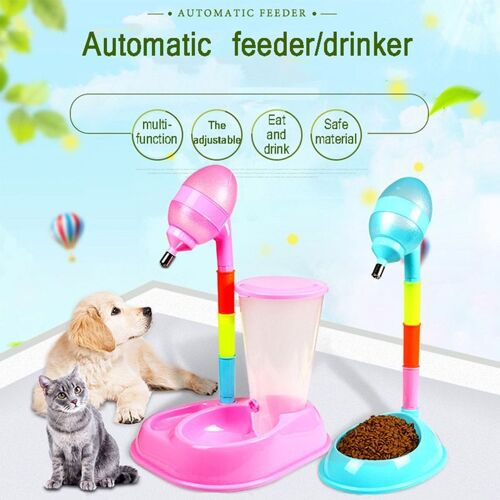 Animal De Compagnie Automatique Fontaine Distributeur D'eau Bouteille Buveur Animaux De Compagnie Chats Chiens Buveur D'eau Suspendus Mangeoire En Plastique