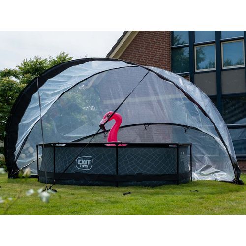 Dôme de piscine Ø 5,50 m avec fixation au sol - Exit Toys
