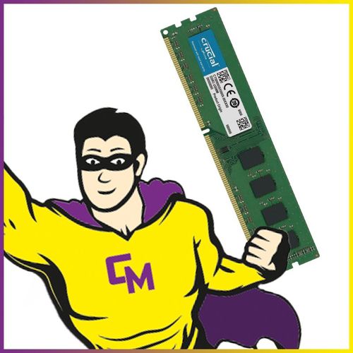 2Go RAM Crucial CT25664BA160B.C8FKD DDR3 PC3-12800 1600Mhz 1.5v CL11