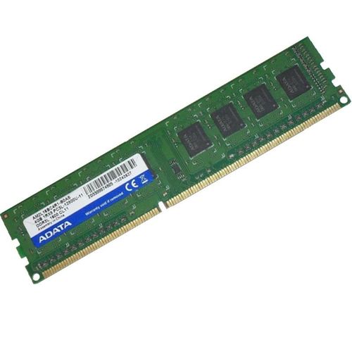 4Go RAM ADATA AM2L16BC4R1-B0AS DDR3L PC3-12800U 1Rx8 1600Mhz 240Pin PC Bureau