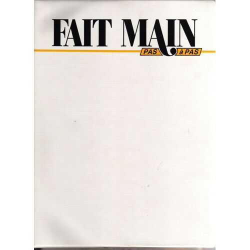 Album De 12 N° De Fait Main Pas À Pas.Année 1994