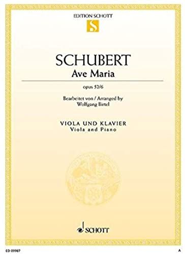 Ave Maria Op. 52/6 / Recueil