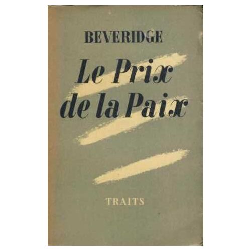 Le Prix De La Paix