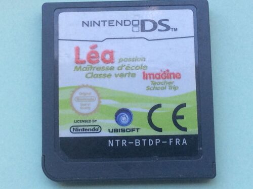 Jeu Vidéo Sur Console Ds. Léa Passion Maîtresse D'école Classe Verte (Cartouche Seule) Nintendo Ds