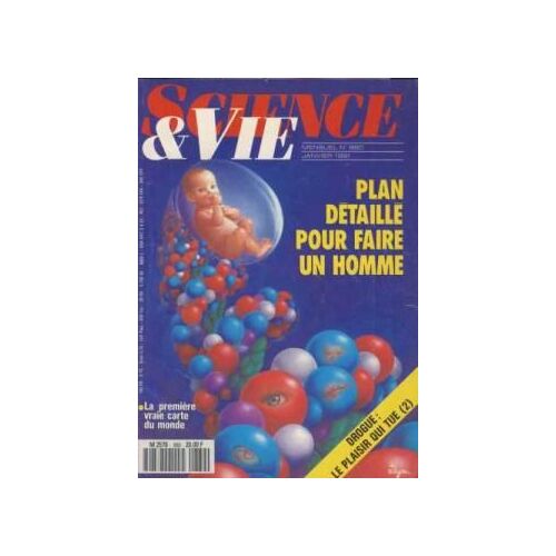 Science Et Vie N° 880/ Plan Detaille Pour Faire Un Homme