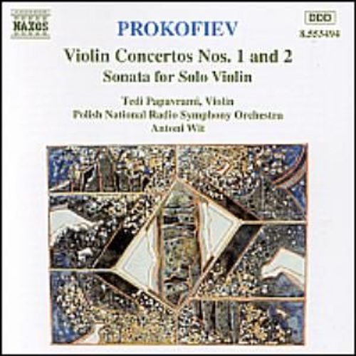 Concertos Pour Violon Et Orchestre No. 1 En Ré Majeur Opus 19 Et No. 2 En Sol Mineur Opus 63