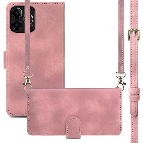 Imoshion Etui De Téléphone Portefeuille Avec Cordon Iphone 12 (Pro) Rose