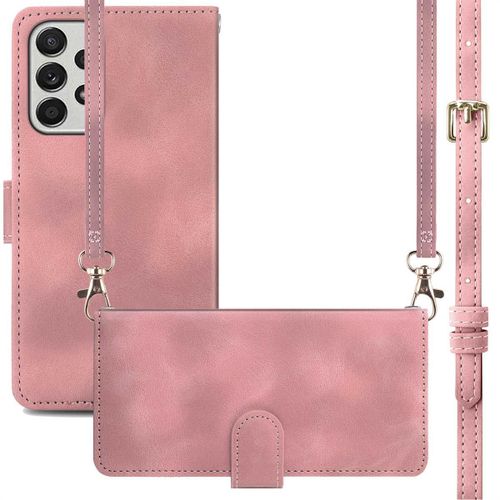 Imoshion Etui De Téléphone Portefeuille Avec Cordon Samsung Galaxy A53 Rose
