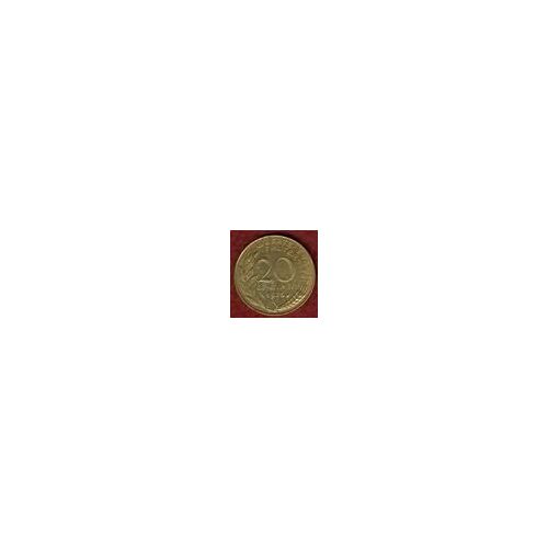 20 Centimes De Franc De 1975.Be.