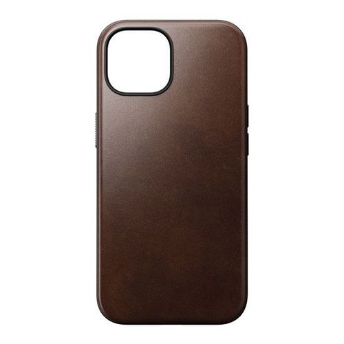 Coque Modern En Cuir Horween Pour Iphone 15 Nomadmarron
