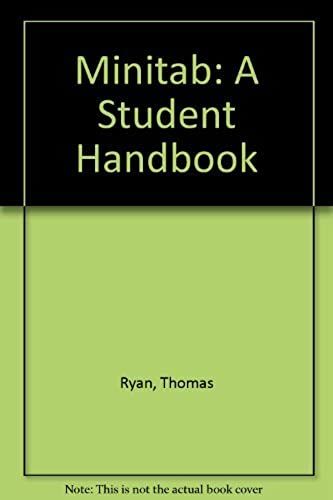 Minitab Student Handbook