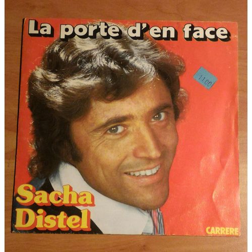 Sacha Distel : La Porte D'en Face - 45 Tours - Occasion