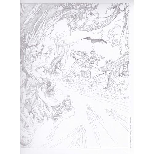 Ex-Libris Stalner Eric Le Roman De Malemort Glénat 1999